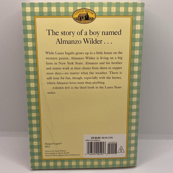 Set of 6 Little House On The Prairie Books Series Laura Ingalls Wilder - Picture 6 of 16